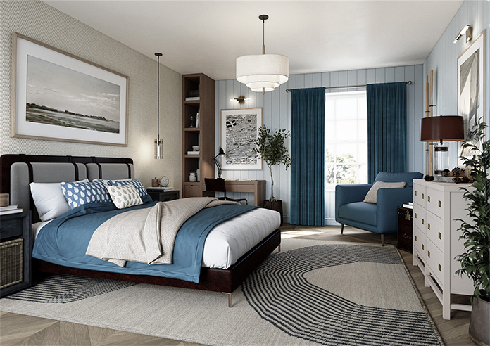 Premier Velvet (Thermal Blackout), Lagoon - Made to Measure Curtains - Image 7